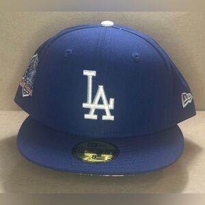 Los Angeles Dodgers - New Era - 60th Anniversary - Size 8 Fitted Hat - NWT
